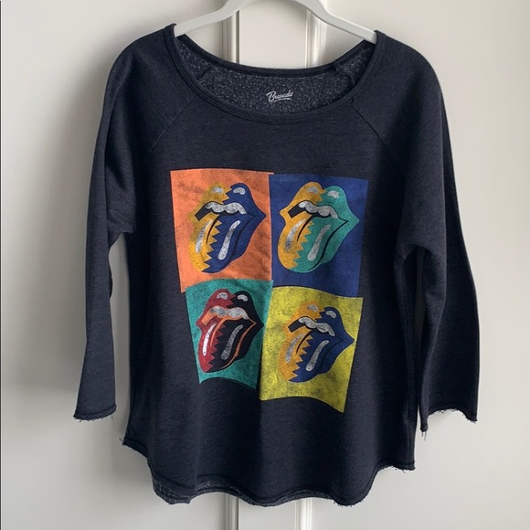 Urban Outfitters Tops - Urban Outfitters Rolling Stones Sweatshirt